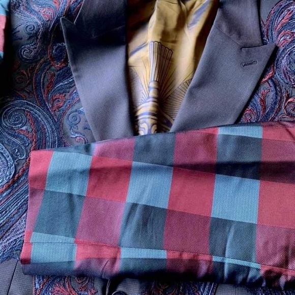 Robert graham Silk royal court coat jacket limited - Picture 11 of 12